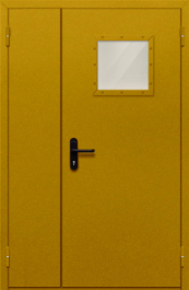Фото двери «Полуторная со стеклом №85» в Москве