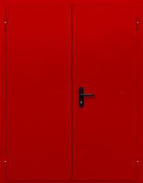 Фото двери «Двупольная глухая (красная)» в Москве