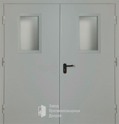 Фото двери «Двупольная со стеклом EI-30» в Москве