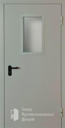 Фото двери «Однопольная со стеклопакетом EI-30» в Москве