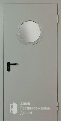 Фото двери «Однопольная с круглым стеклом EI-30» в Москве
