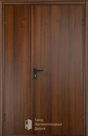 Фото двери «Полуторная МДФ глухая EI-30» в Москве