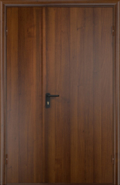 Фото двери «Полуторная МДФ глухая EI-30» в Москве