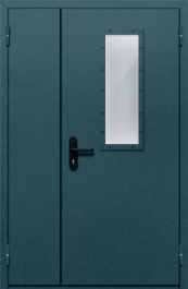 Фото двери «Полуторная со стеклом №27» в Москве